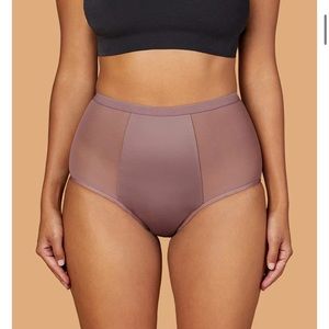 XS Mauve high waisted Thinx, brand new with tags